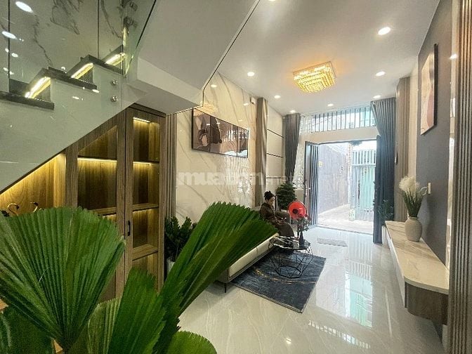 bán nhà ngay chợ phú lâm Q,6 MỚI XÂY