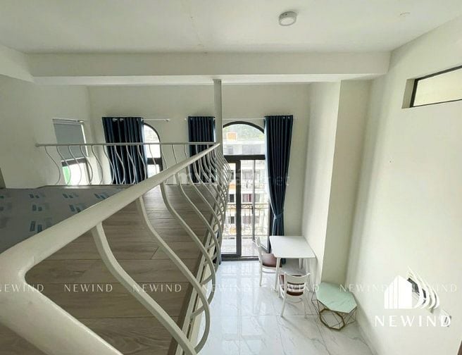 Cho thuê duplex ban công full nội thất, gần Lotte, ĐH UFM, tòa nhà lớn