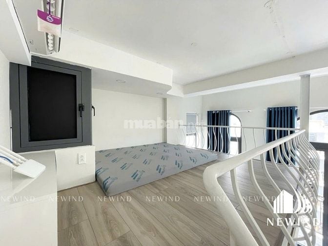 Cho thuê duplex ban công full nội thất, gần Lotte, ĐH UFM, tòa nhà lớn