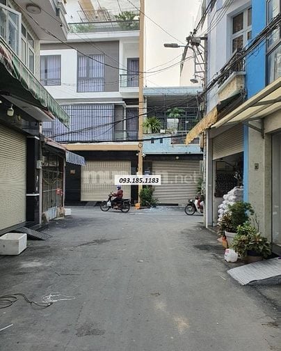 Nhà MT hẻm 6m Ni Sư Huỳnh Liên, giá: 8,25 tỷ TL - 3 tầng -DT: 4*13,5m 