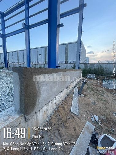Cho thuê xưởng kcn vĩnh lộc 2 . Dt 3000m 