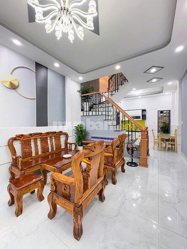 Bán nhà đường Bình Trị Đông, Bình Tân: 4mx12m 1 trệt 1 lầu, 3PN 2WC