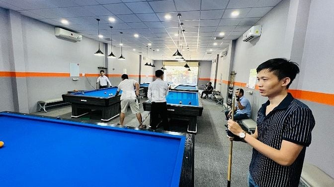 Tiệm bida đường Tam Bình, P.HBC cần tuyển nam phục vụ
