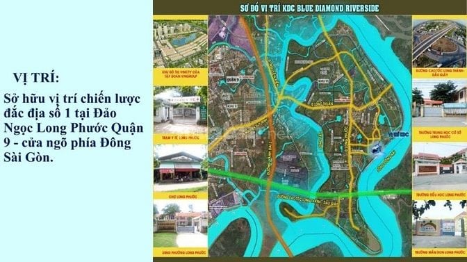 🏠Khai trương mở bán dự án Blue Diamond Riverside-Quận 9, Giá 1Tỷ9XX