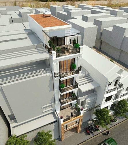CC bán nhà Mặt phố Kim Đồng, 120m2, 6 tầng thang máy, 2 mặt tiền.