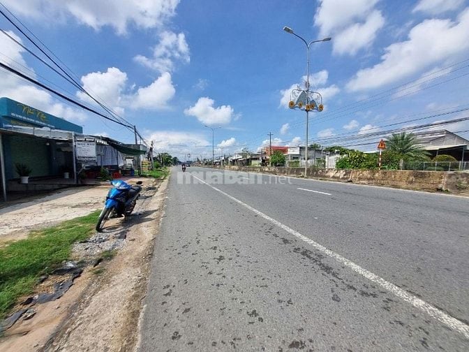 5x75 full thổ cư. Mặt tiền quốc lộ, ngay KCN Phước Đông. 2,55 tỷ 