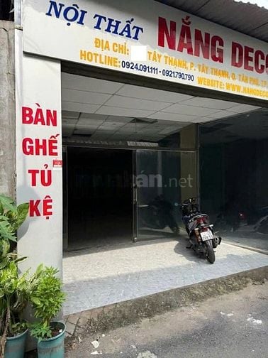 Cho thuê Kho xưởng hẻm 4m (xe hơi) Tây Thạnh, P.Tây Thạnh, Q.T.Phú giá