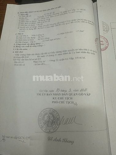 Cần bán nhà chính chủ ở lâu đời mới xây 3 năm 