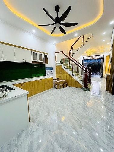 Nhà Quốc lộ 50, Tân Kim,Cần Giuộc.Thiết kế Sang Trọng , sổ sẵn cc liền