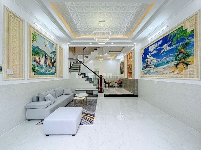 Nhà Đẹp Ở Ngay. 4 Tầng (CN 50m2) Xe Hơi Ngủ Trong Nhà 