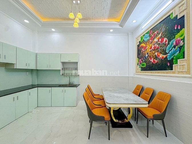 Nhà Đẹp Ở Ngay. 4 Tầng (CN 50m2) Xe Hơi Ngủ Trong Nhà 