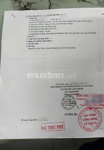 Nhà Quốc lộ 50, Tân Kim,Cần Giuộc.Thiết kế Sang Trọng , sổ sẵn cc liền