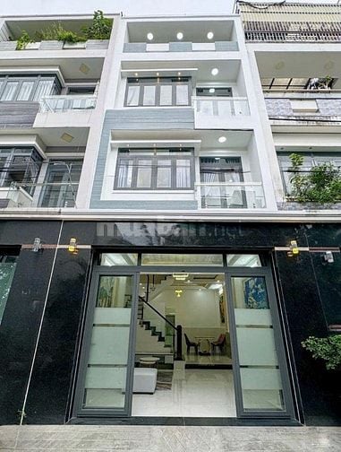 Nhà Đẹp Ở Ngay. 4 Tầng (CN 50m2) Xe Hơi Ngủ Trong Nhà 