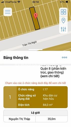 🌷 🌷 🌷 BÁN NHÀ MẶT TIỀN : 118 - 120 TRẦN THỊ NGÔI - P. 4 - Q. 8 -HCM