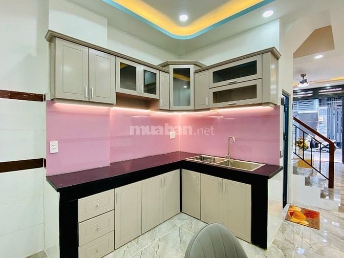 CHÍNH CHỦ BÁN NHÀ GÒ VẤP ĐÚC 3LẦU HẺM 8M FULL NỘI THẤT CAO CẤP