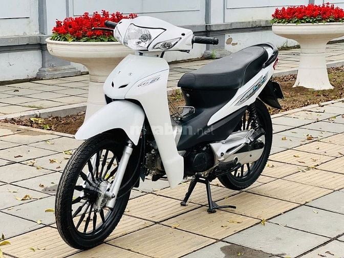 Wave 50cc BIỂN HÀ NỘI MÀU TRẮNG ĐỜI CAO