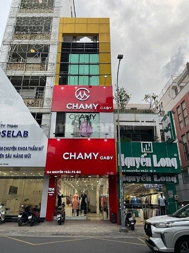 Bán Nhà Mặt tiền Nguyễn Trãi, Quận5, 5x21, 105m2, 5tầng, Hdt 100tr