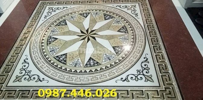 Gạch thảm nền nhà hoa văn cổ điển HP7363