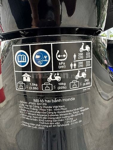 Cần Bán SH 125 CBS 2020 cực chất lượng