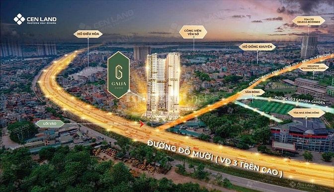 NHẬN BOOKING DỰ ÁN GALIA YÊN SỞ