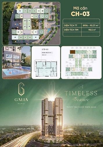 NHẬN BOOKING DỰ ÁN GALIA YÊN SỞ