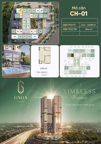 NHẬN BOOKING DỰ ÁN GALIA YÊN SỞ
