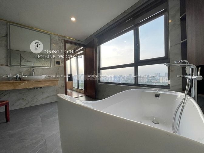 Bán căn hộ Duplex 4 phòng ngủ Đảo Kim Cương, 310 m2, view sông, Q.1