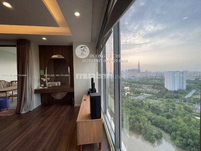 Bán căn hộ Duplex 4 phòng ngủ Đảo Kim Cương, 310 m2, view sông, Q.1