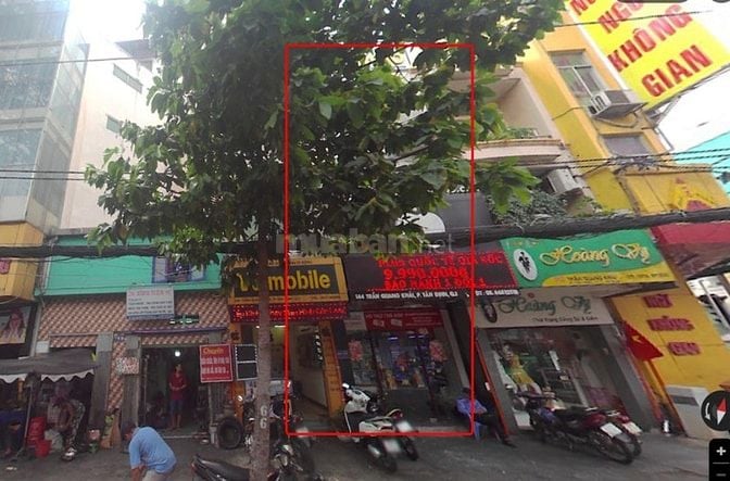 Nhà MT nguyên căn 2 tầng Trần Quang Khải, Q1 góc giao Nguyễn Hữu Cấu