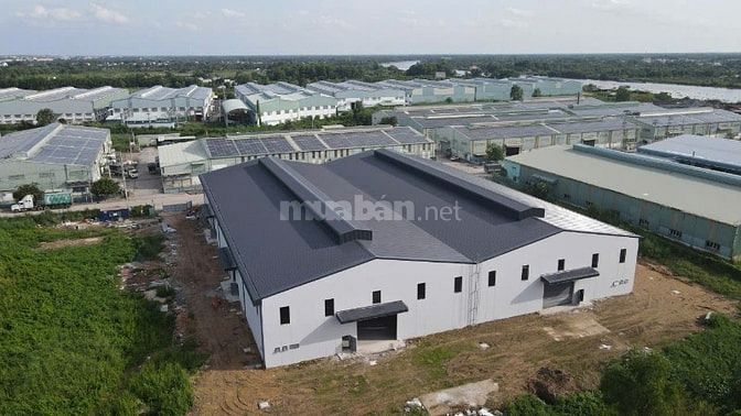 Cho thuê nhà xưởng tại Cụm Công Nghiệp,Long An,DT: 2.000m2 đến 4.000m2