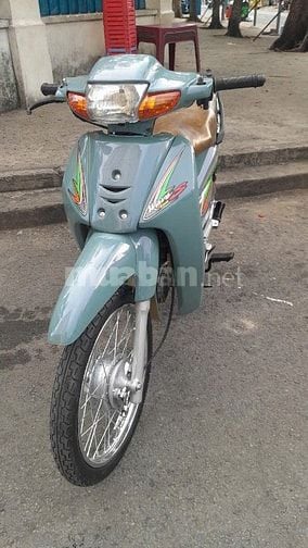 Wave 110 HQ kiểng thái xanh xi măng ánh tím