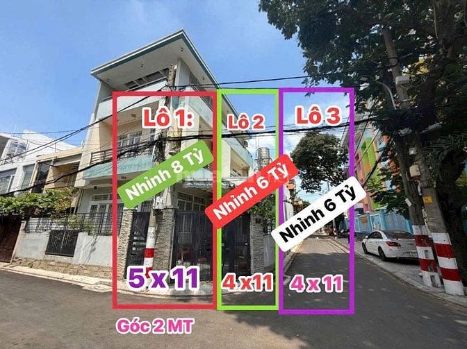 Bán lô đất D1 Cư Xá Phú Thọ Hoà, đường Gò Cẩm Đệm, P.10, Tân Bình
