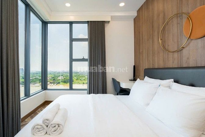 Cho thuê căn hộ Sunwal Perl P.22 Q.Bình Thạnh (130m2 - 3pn 2wc )  
