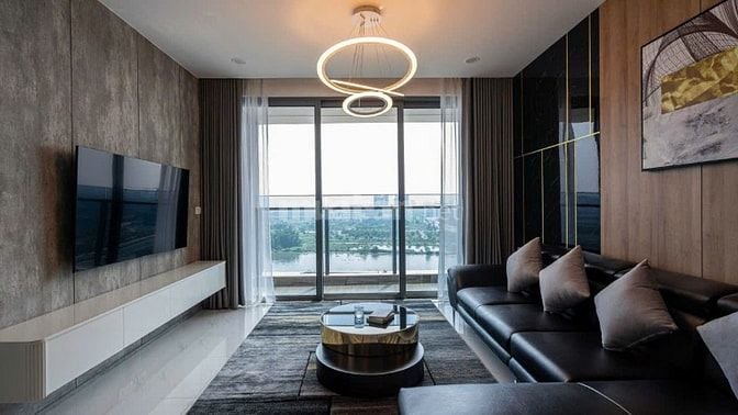 Cho thuê căn hộ Sunwal Perl P.22 Q.Bình Thạnh (130m2 - 3pn 2wc )  