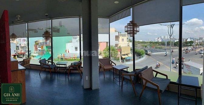 Sang gấp quán cafe góc 2MT Q6 – view 360°, full 4 tầng