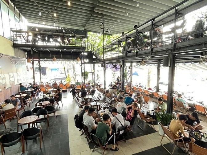 Sang quán cafe đắc địa căn góc 2MT Khu Việt sing, Thuận An, Bình Dương