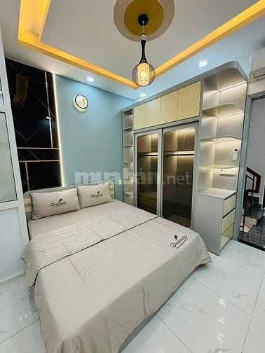 BÁN NHÀ 1T3L Đ.Trưng Nữ Vương P1 Quận Gò Vấp,DT:35m2/ 2.880 Tỷ,HXH,SHR