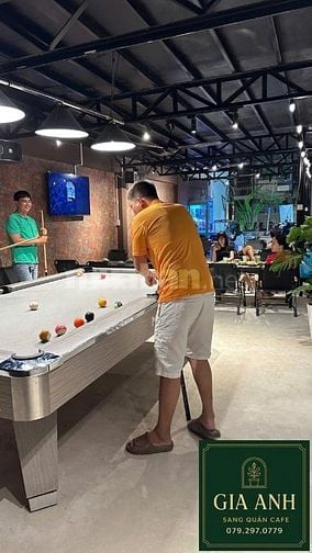 🔥 Sang gấp quán ăn – cafe – nhậu 2 tầng có bàn bida, Q.Bình Thạnh