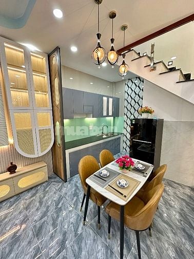 SIÊU PHẨM FULL NỘI THẤT - 2 TẦNG DTSD 80M2 DỌN VÀO Ở NGAY - HẺM 1 TRỤC