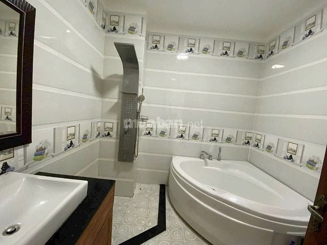 Nhà 60m² Chu Văn An gần Trường Cán Bộ. Xây 1 trệt 3 lầu, giá 3 tỷ 350.
