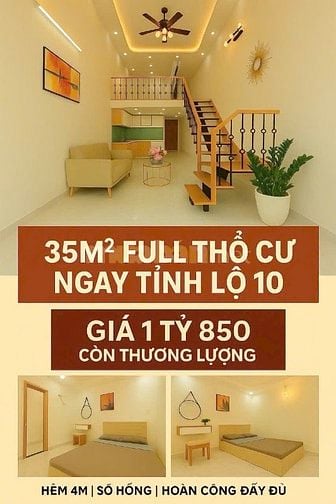 Nhà Mơi Xây - Sổ Hồng Công Chứng Sang Tên
