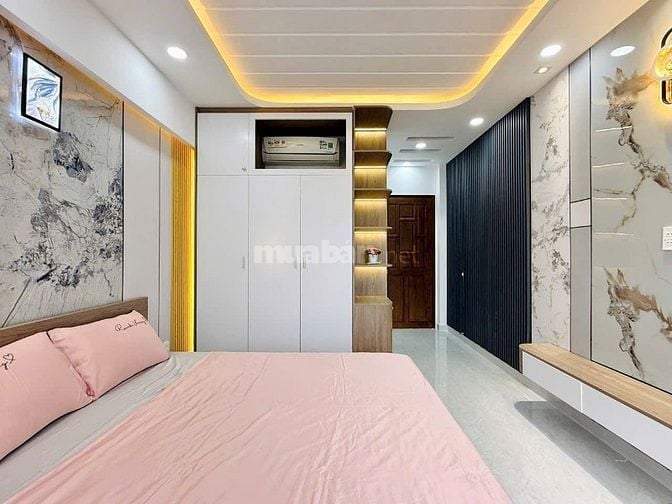 Nhà 4 lầu tuyệt đẹp CAO CẤP hẻm xe hơi 5m Bùi Quang Là, P12, Q.Gò Vấp.