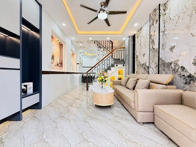 BÁN NHÀ 3 TẦNG ĐƯỜNG VÕ THỊ LIỄU, Q.12 GIÁ 2TỶ280 TẶNG FULL NỘI THẤT