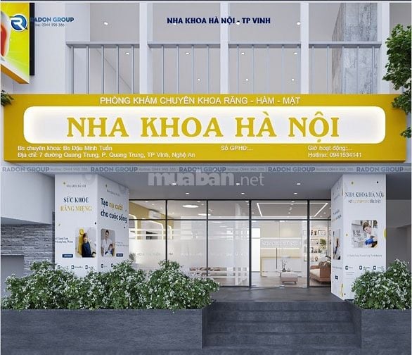 CHO THUÊ MẶT BẰNG KINH DOANH & VĂN PHÒNG  TRUNG TÂM THÀNH PHỐ VINH