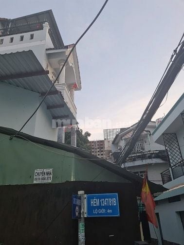 Bán nhà góc 2 mặt tiền hẻm 1283 Huỳnh Tấn Phát, Phú Thuận, Q7