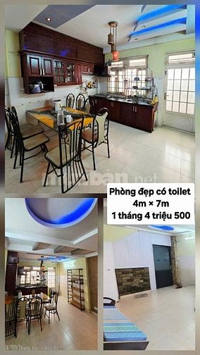 CHO THUÊ PHÒNG - DT 21 M2, 28 M2, 36 M2, GẦN VÒNG XOAY LÊ VĂN SỸ