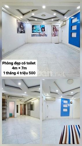 CHO THUÊ PHÒNG - DT 21 M2, 28 M2, 36 M2, GẦN VÒNG XOAY LÊ VĂN SỸ