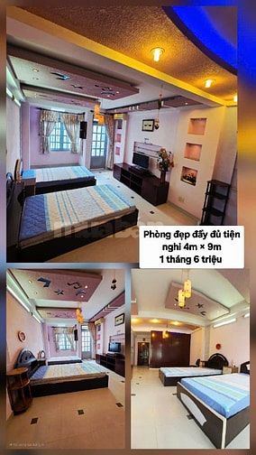 CHO THUÊ PHÒNG - DT 21 M2, 28 M2, 36 M2, GẦN VÒNG XOAY LÊ VĂN SỸ