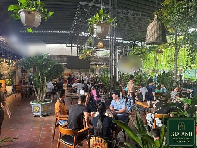 Sang gấp quán cafe 1000m² trung tâm Dĩ An – Full đồ – Vào bán ngay