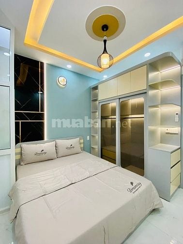 Nhà 4 lầu tuyệt đẹp CAO CẤP hẻm xe hơi 6m Quang Trung, P14, Q.Gò Vấp.
